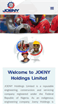 Mobile Screenshot of joenyholdings.com